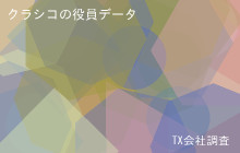 クラシコの役員データ,平均役員報酬1,333万