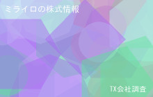 ミライロの株式データ