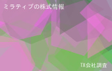 ミラティブの株式データ