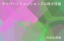 サイバーソリューションズの株式データ