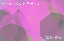 ベーシックの社員データ,平均年収647万